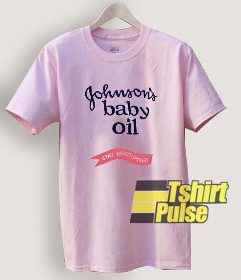 Johnson's Baby Oil Printed t-shirt for men and women tshirt