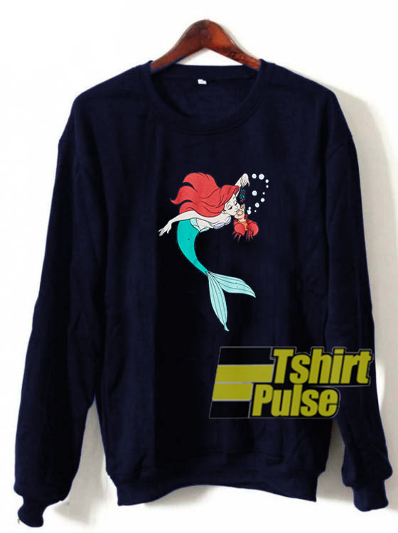 Little Mermaid Print sweatshirt