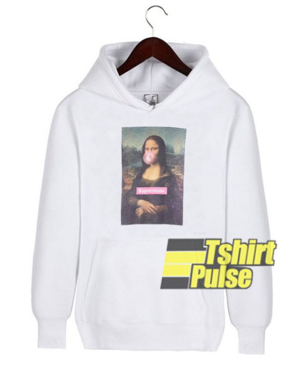 Mona Lisa Supermuse hooded sweatshirt clothing unisex hoodie