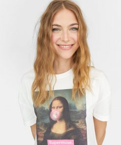 Mona Lisa Supermuse t-shirt for men and women tshirt
