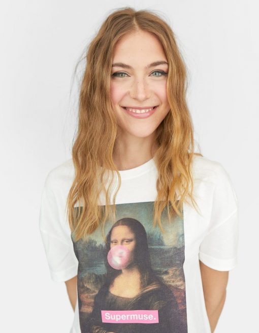 Mona Lisa Supermuse t-shirt for men and women tshirt