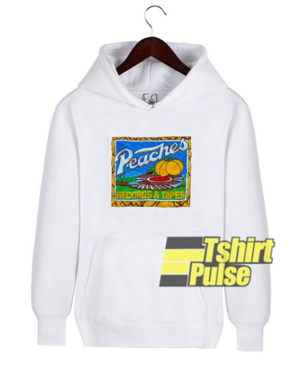 Peaches Records n Tapes hooded sweatshirt clothing unisex hoodie