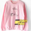Pinky Promise Art sweatshirt