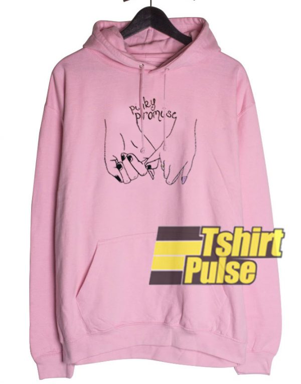 Pinky Promise Art hooded sweatshirt clothing unisex hoodie