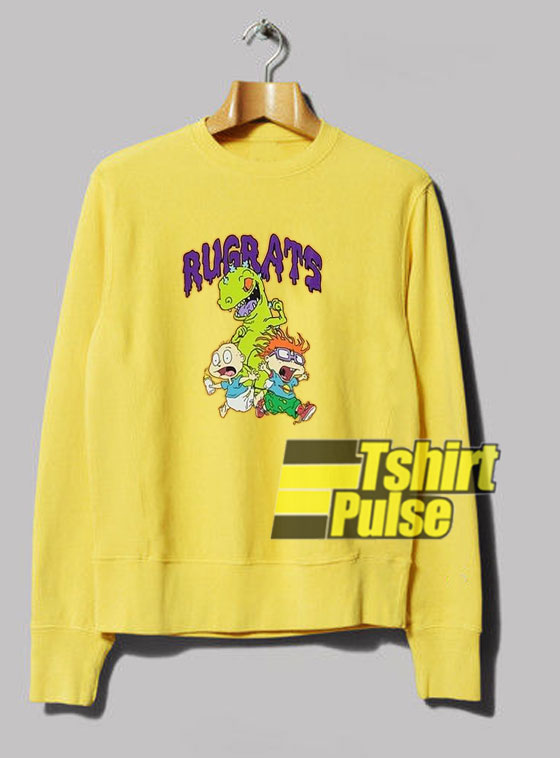Rugrats Graphic Yellow sweatshirt