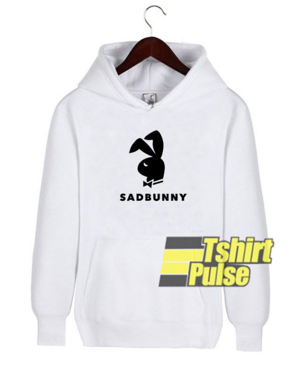 Sad Bunny Logo hooded sweatshirt clothing unisex hoodie