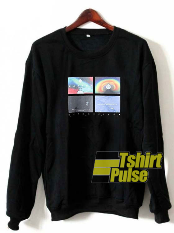 Space Galaxy Print sweatshirt