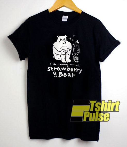 Strawberry Bear t-shirt for men and women tshirt