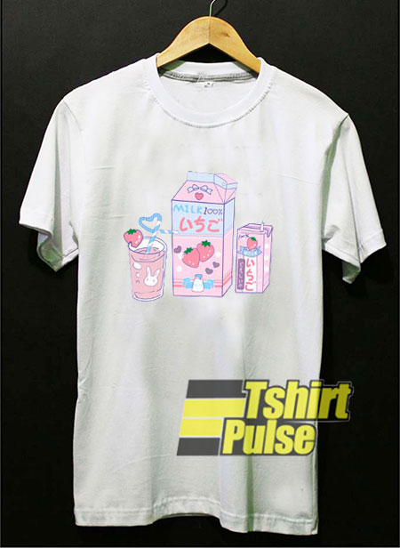 Strawberry Milk Anime t-shirt for men and women tshirt
