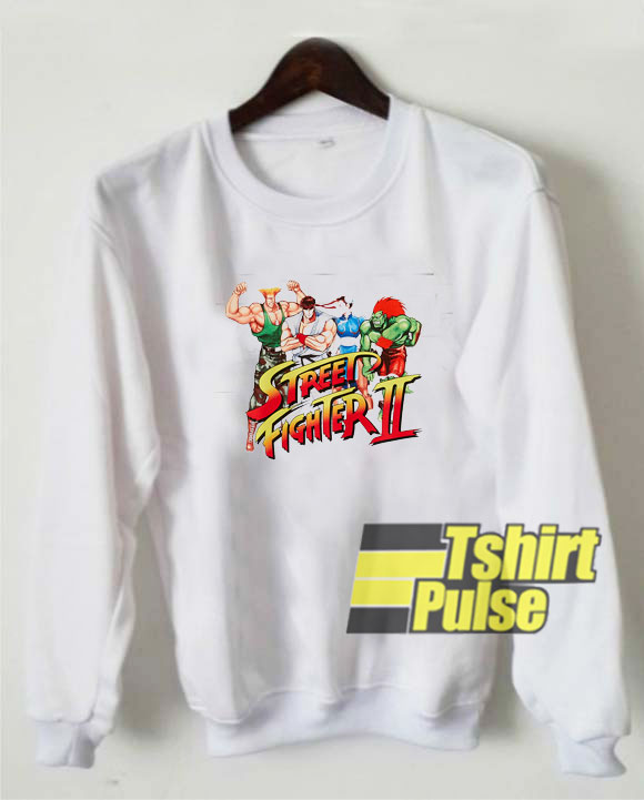Street Fighter 2 sweatshirt