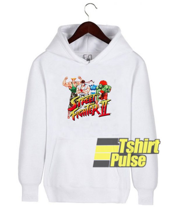 Street Fighter 2 hooded sweatshirt clothing unisex hoodie