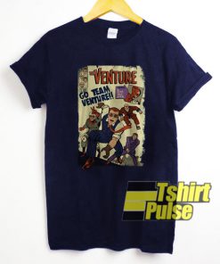 Team Venture Comics t-shirt for men and women tshirt