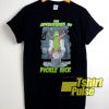 The Adventures Of Pickle Rick t-shirt for men and women tshirt