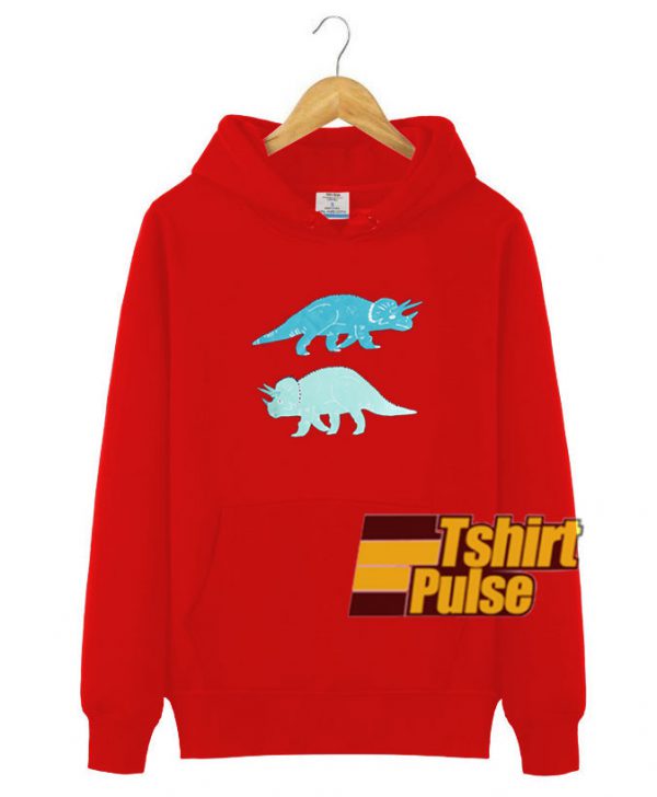 Triceratops Graphic hooded sweatshirt clothing unisex hoodie