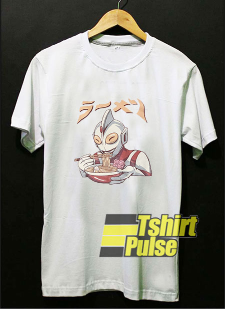 Ultraman Eats Ramen t-shirt for men and women tshirt