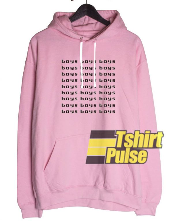 Boys Boys Boys hooded sweatshirt clothing unisex hoodie