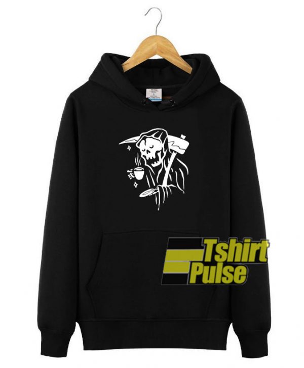 Coffee Reaper hooded sweatshirt clothing unisex hoodie