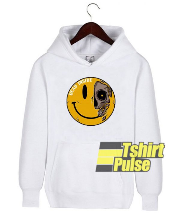 Dead Inside Emoji hooded sweatshirt clothing unisex hoodie