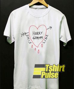 Harry Fine Line Heart t-shirt for men and women tshirt