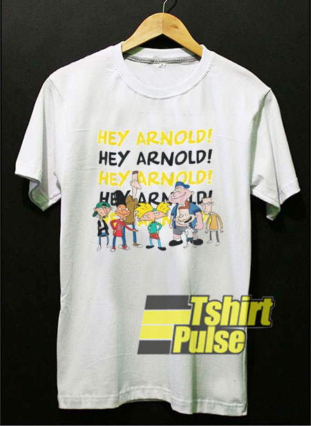 Hey Arnold Cast t-shirt for men and women tshirt