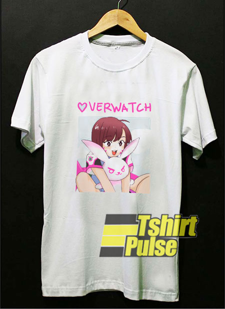 Japanese Comic Overwatch t-shirt for men and women tshirt