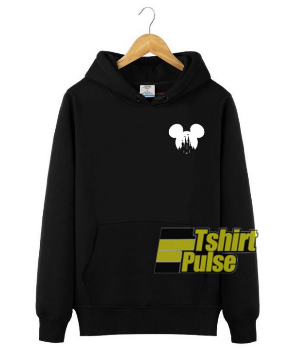 Mickey Mouse Head Castle hooded sweatshirt clothing unisex hoodie
