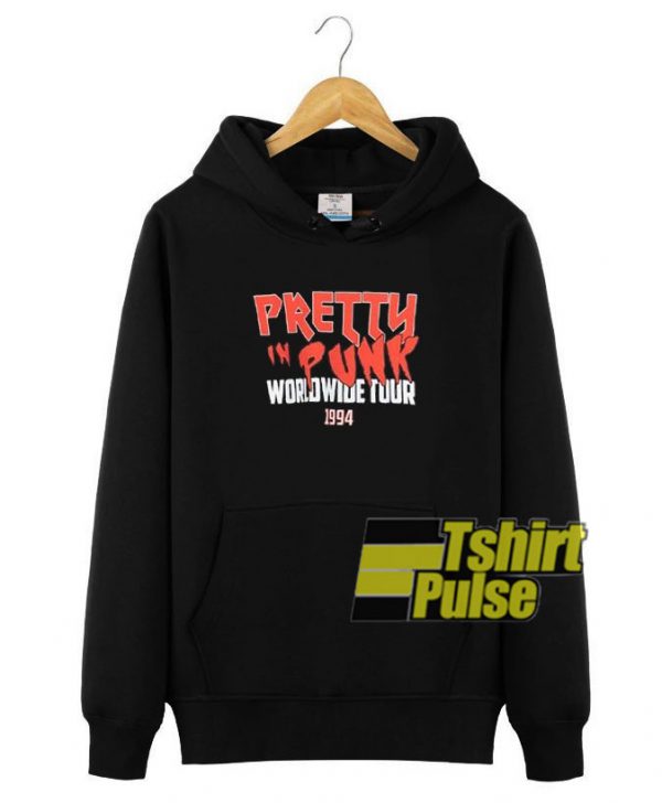 Pretty in Punk hooded sweatshirt clothing unisex hoodie