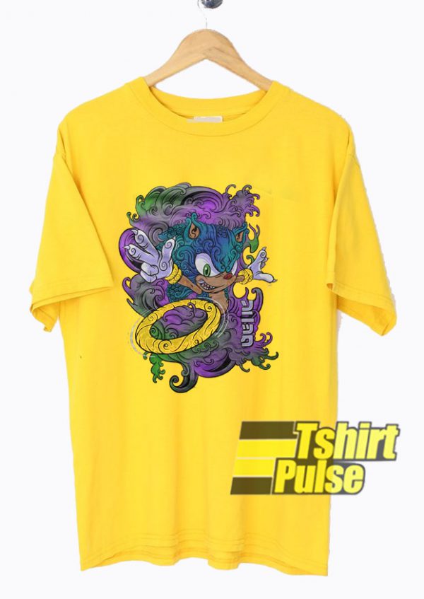 Sonic Speedtest t-shirt for men and women tshirt
