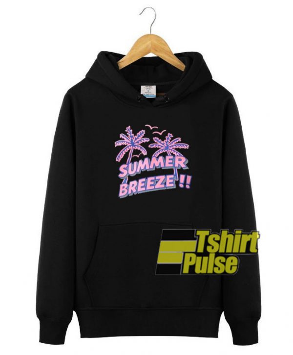 Summer Breeze Palm Tree hooded sweatshirt clothing unisex hoodie