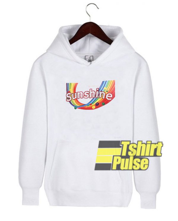 Summer Sunshine Rainbow hooded sweatshirt clothing unisex hoodie