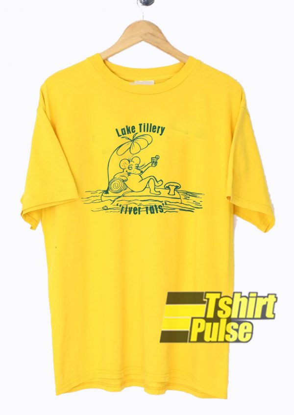 Vintage Lake Tillery River Rats t-shirt for men and women tshirt