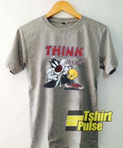 Vintage Looney Tunes Think Again t-shirt for men and women tshirt