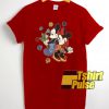 Vintage Mickey Mouse With Minnie t-shirt for men and women tshirt