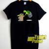 Baby Yoda And Turtle The Mandalorian t-shirt for men and women tshirt