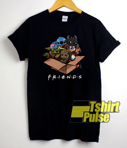 Baby Yoda Friends t-shirt for men and women tshirt