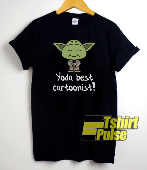 Best Yoda Cartoonist t-shirt for men and women tshirt
