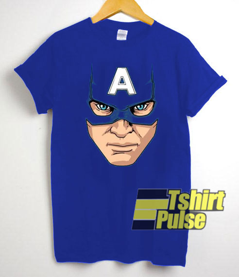 Captain America Mask t-shirt for men and women tshirt
