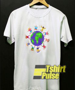 Children And Earth t-shirt for men and women tshirt