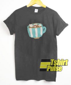 Coffee Cat t-shirt for men and women tshirt