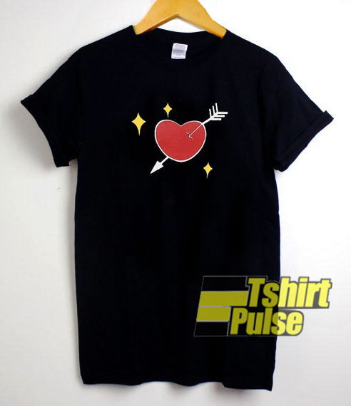 Cupid Heart Printed t-shirt for men and women tshirt