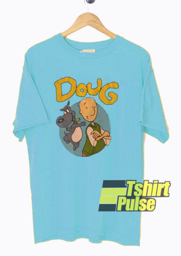 Doug Cartoon t-shirt for men and women tshirt