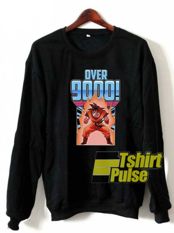 Dragon Ball Z Over 9000 sweatshirt