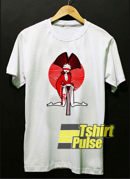 Geisha Japanese Graphic t-shirt for men and women tshirt