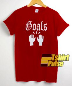Goals Graphic t-shirt for men and women tshirt