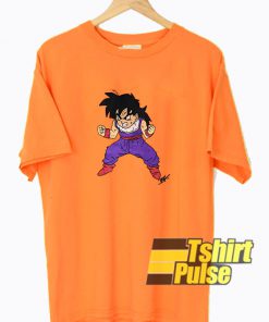 Goku Angry Graphic t-shirt for men and women tshirt