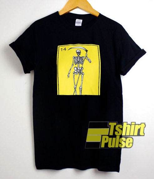 Goth Punk Skeleton Tarot t-shirt for men and women tshirt