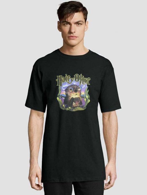 Hairy Otter Cute Otter t-shirt for men and women tshirt