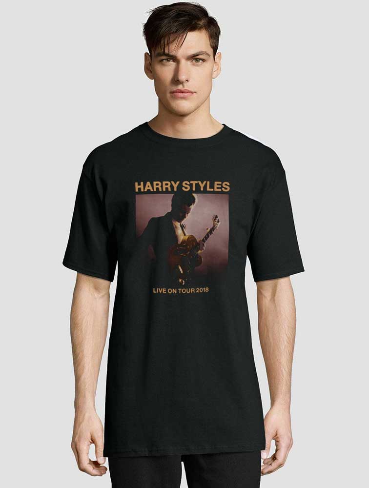 Harry Styles Singer Live On Tour Merch T Shirt Size S M L 234XL 2 SIDE EE140