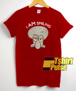 I Am Smiling Squidward t shirt