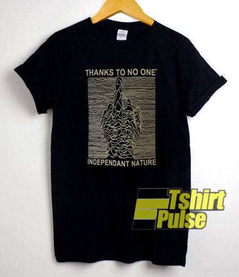 Independant Nature t-shirt for men and women tshirt